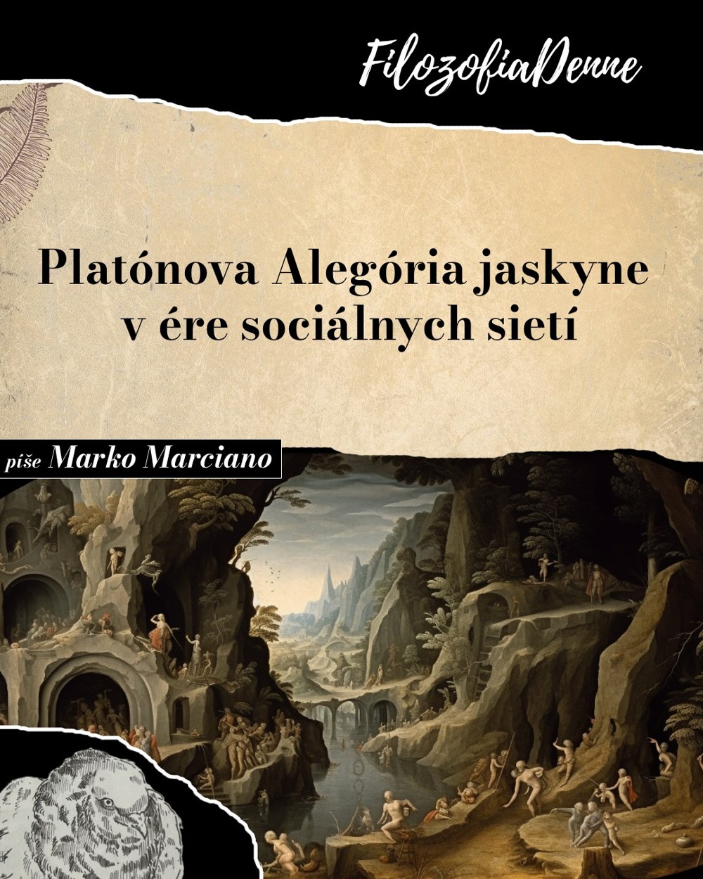 Platónova alegória jaskyne v ére sociálnych sietí