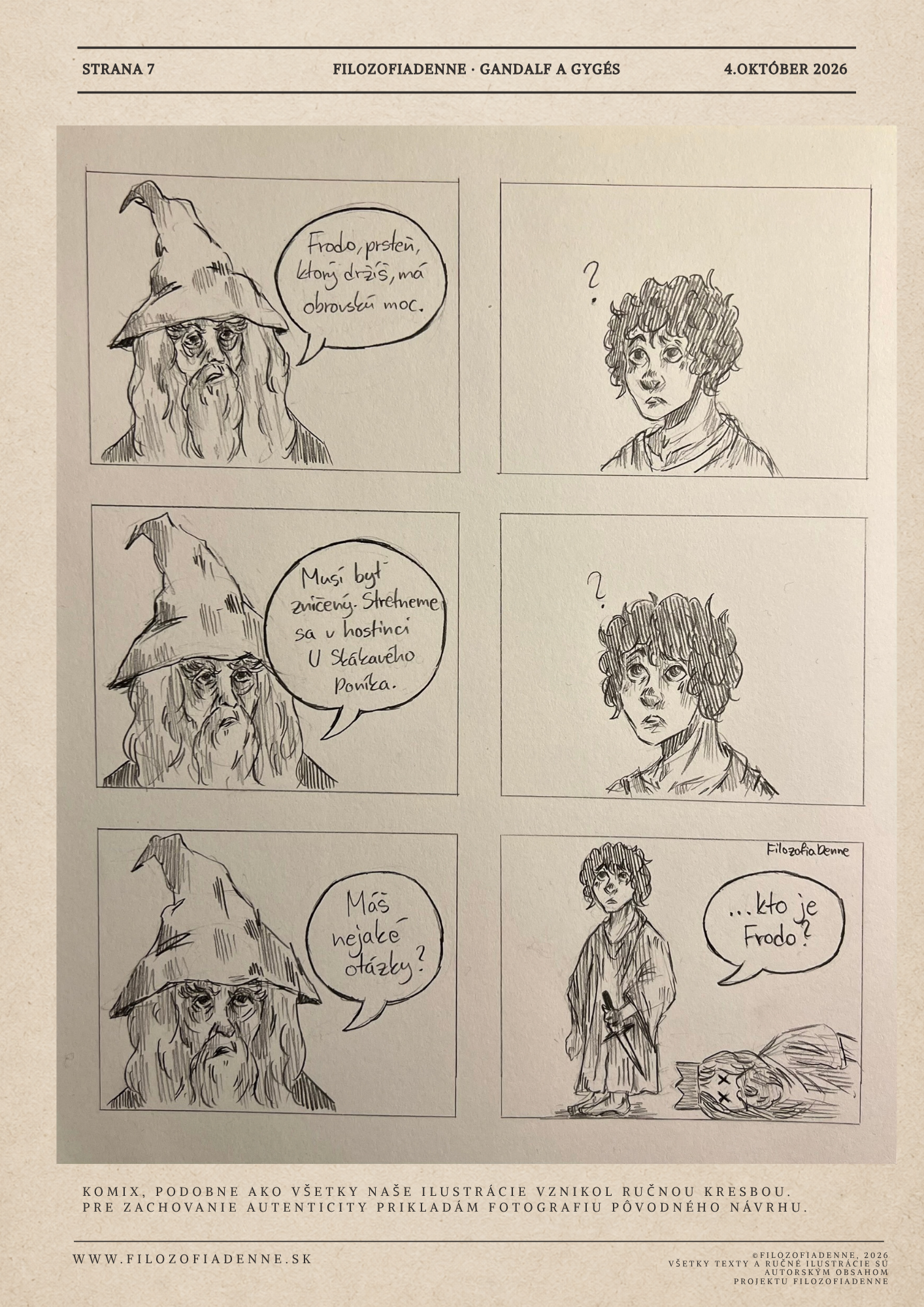 FilozofiaDenne č. 011: Komix