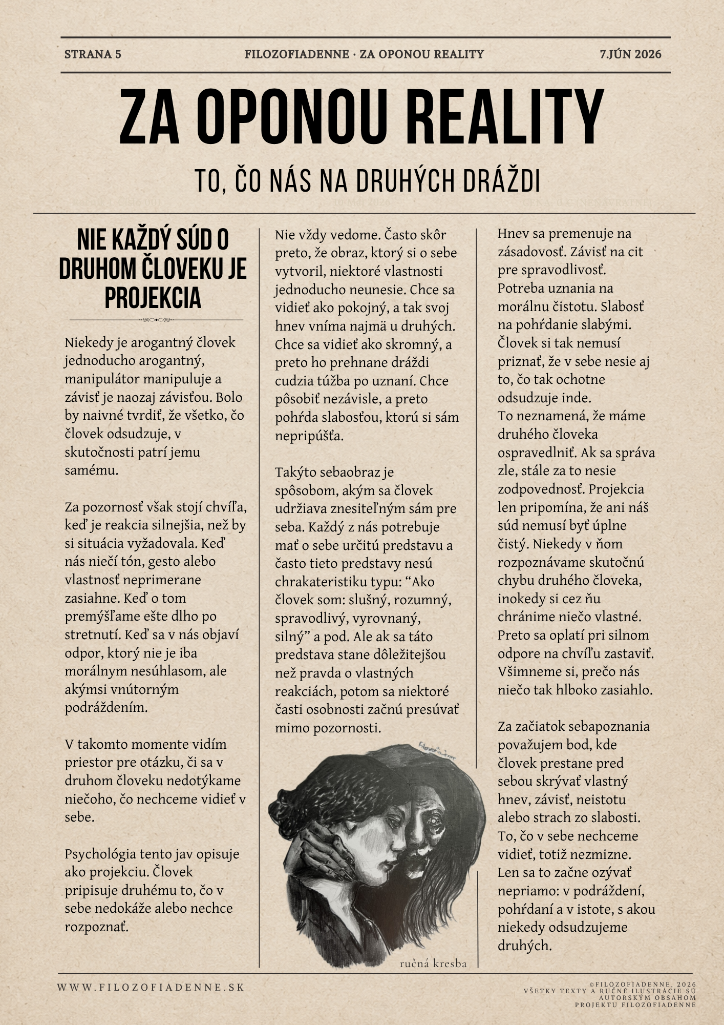 Za oponou reality: psychologická projekcia a otázka, prečo nás vlastnosti druhých ľudí niekedy mimoriadne dráždia